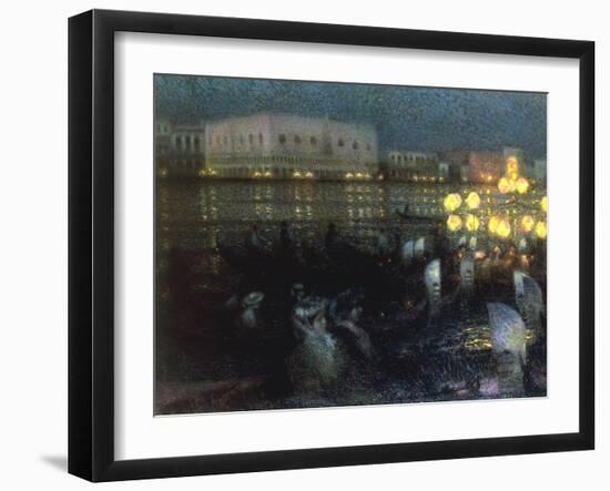 La Serenade, Venise, 1905-Henri Eugene Augustin Le Sidaner-Framed Giclee Print