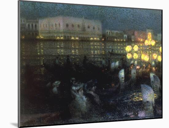 La Serenade, Venise, 1905-Henri Eugene Augustin Le Sidaner-Mounted Giclee Print