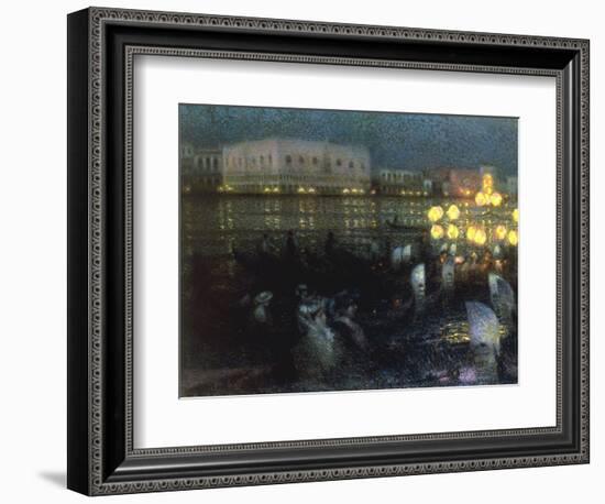 La Serenade, Venise, 1905-Henri Eugene Augustin Le Sidaner-Framed Giclee Print