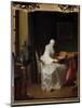 La Serinette Ou Dame Variant Ses Amusements Painting by Jean Baptiste Simeon Chardin (1699-1779) 18-Jean-Baptiste Simeon Chardin-Mounted Giclee Print