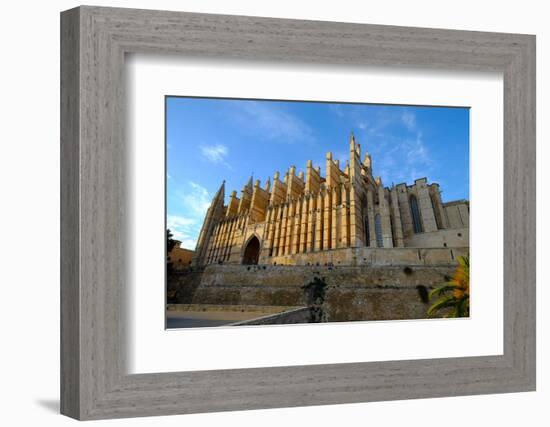 La Seu, the Cathedral of Santa Maria of Palma, Majorca, Balearic Islands, Spain, Europe-Carlo Morucchio-Framed Photographic Print