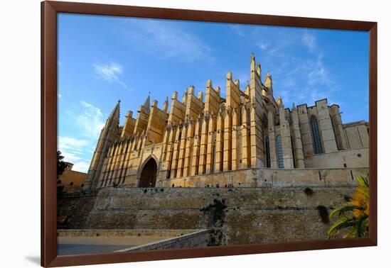 La Seu, the Cathedral of Santa Maria of Palma, Majorca, Balearic Islands, Spain, Europe-Carlo Morucchio-Framed Photographic Print