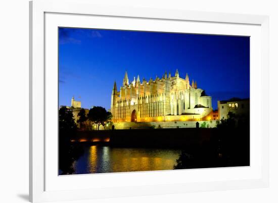 La Seu, the Cathedral of Santa Maria of Palma, Majorca, Balearic Islands, Spain, Europe-Carlo Morucchio-Framed Photographic Print