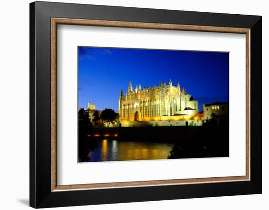 La Seu, the Cathedral of Santa Maria of Palma, Majorca, Balearic Islands, Spain, Europe-Carlo Morucchio-Framed Photographic Print