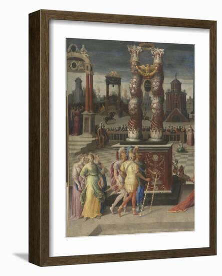 La sibylle de Tibur-Antoine Caron-Framed Giclee Print