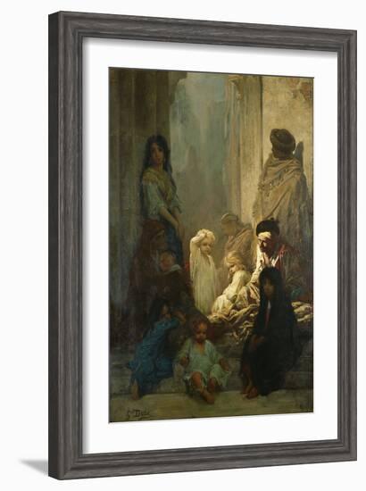 La Siesta, Memory of Spain, C. 1868-Gustave Doré-Framed Giclee Print