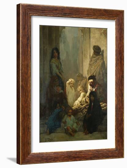 La Siesta, Memory of Spain, C. 1868-Gustave Doré-Framed Giclee Print