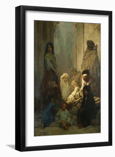 La Siesta, Memory of Spain, C. 1868-Gustave Doré-Framed Giclee Print