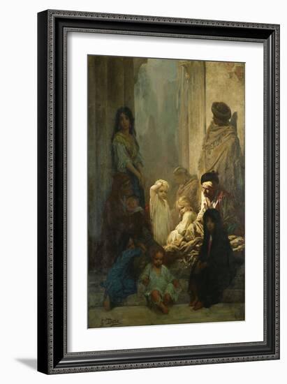 La Siesta, Memory of Spain, C. 1868-Gustave Doré-Framed Giclee Print