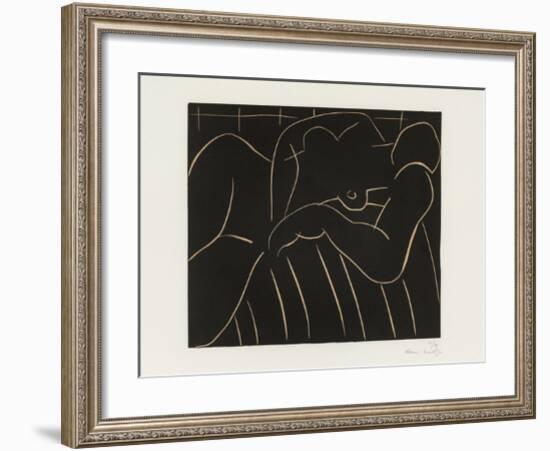 La Sieste, 1938-Henri Matisse-Framed Art Print