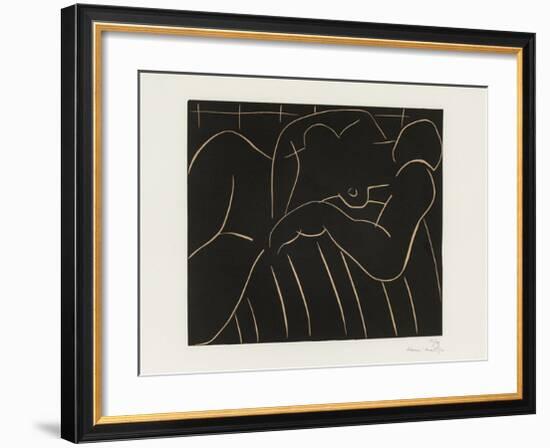 La Sieste, 1938-Henri Matisse-Framed Art Print