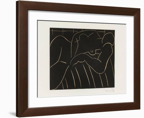 La Sieste, 1938-Henri Matisse-Framed Art Print