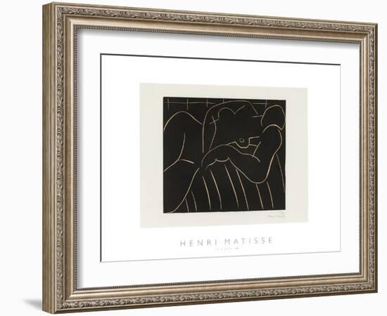 La Sieste, 1938-Henri Matisse-Framed Art Print