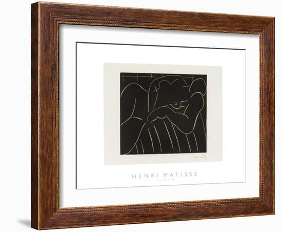 La Sieste, 1938-Henri Matisse-Framed Art Print