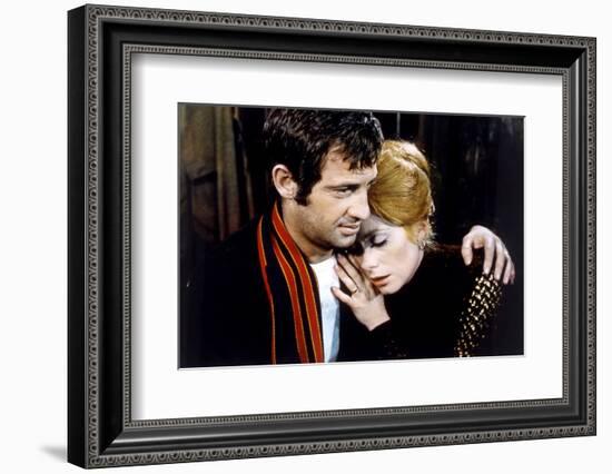 La Sirene du Mississipi MISSISSIPPI MERMAID by FrancoisTruffaut with Jean Paul Belmondo and Catheri-null-Framed Photo