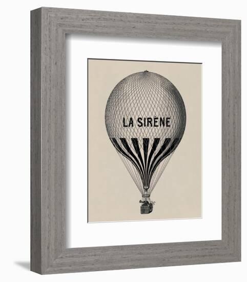 La Sirene-Vintage Reproduction-Framed Art Print