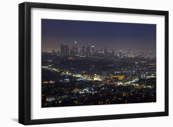 LA Skyline-Chris Moyer-Framed Photographic Print