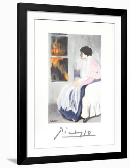 La Soeur de L'Artiste-Pablo Picasso-Framed Collectable Print