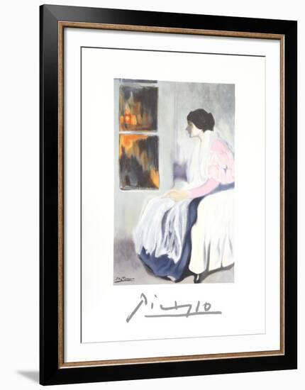 La Soeur de L'Artiste-Pablo Picasso-Framed Collectable Print