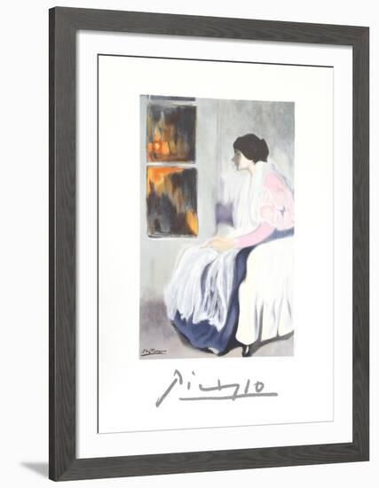 La Soeur de L'Artiste-Pablo Picasso-Framed Collectable Print