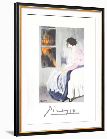 La Soeur de L'Artiste-Pablo Picasso-Framed Collectable Print