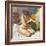 La Sortie Du Bain-Edgar Degas-Framed Giclee Print