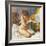 La Sortie Du Bain-Edgar Degas-Framed Giclee Print