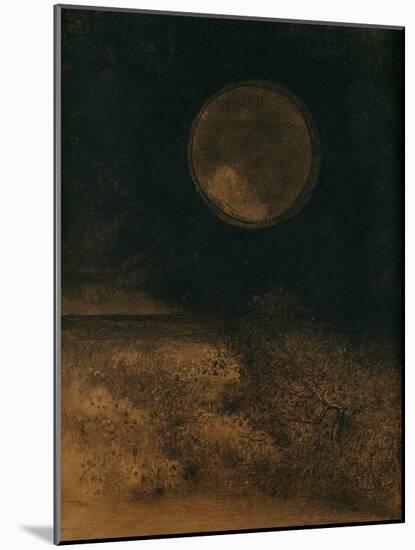 La Sphere (Globe), 1890-5-Odilon Redon-Mounted Giclee Print