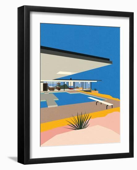 La Stahl House-Rosi Feist-Framed Giclee Print