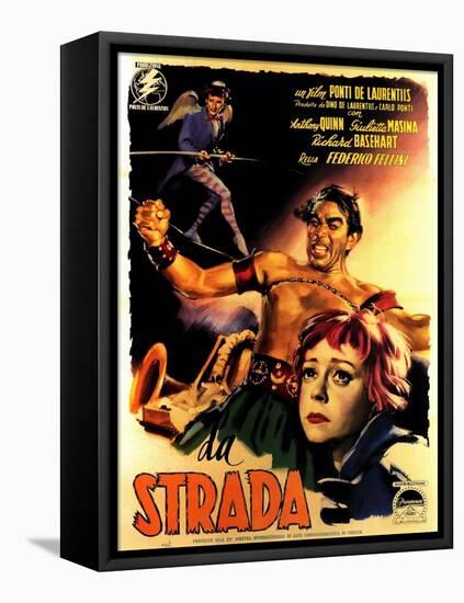 La Strada, 1954-null-Framed Premier Image Canvas