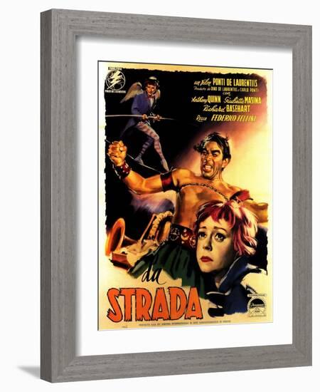 La Strada, 1954-null-Framed Giclee Print