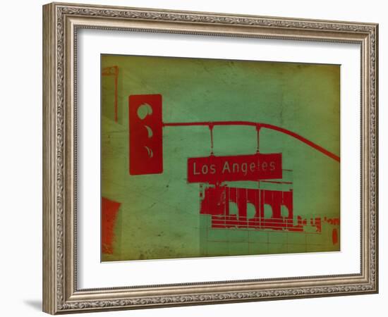 La Street Light-NaxArt-Framed Art Print