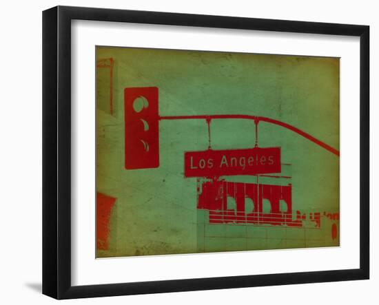 La Street Light-NaxArt-Framed Art Print