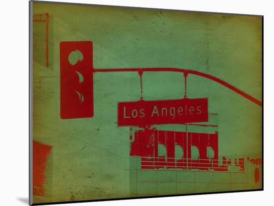 La Street Light-NaxArt-Mounted Art Print