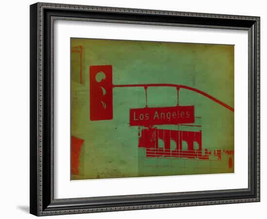 La Street Light-NaxArt-Framed Art Print