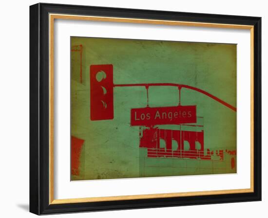 La Street Light-NaxArt-Framed Art Print