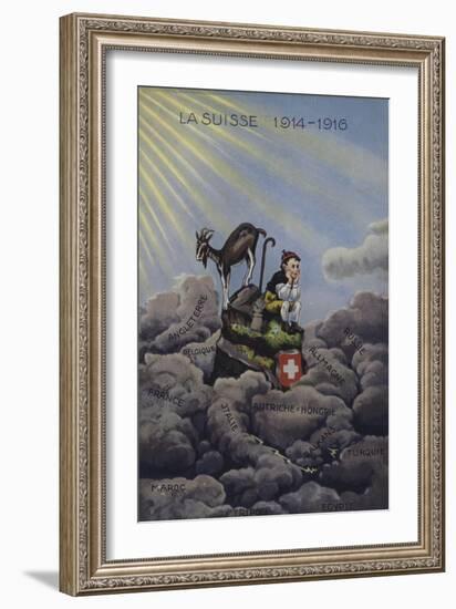 La Suisse 1914-1916-null-Framed Giclee Print