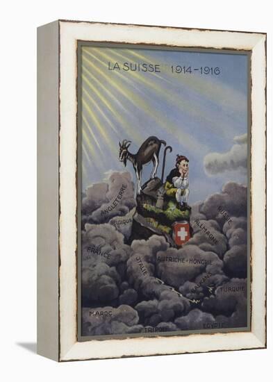 La Suisse 1914-1916-null-Framed Premier Image Canvas