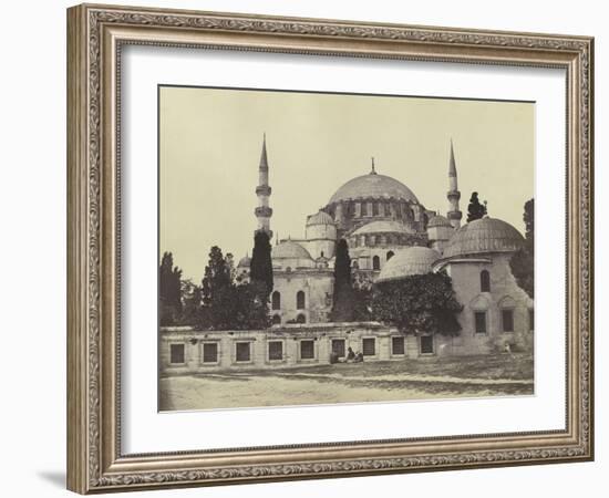 La Suleymaniye-Felice Beato-Framed Giclee Print