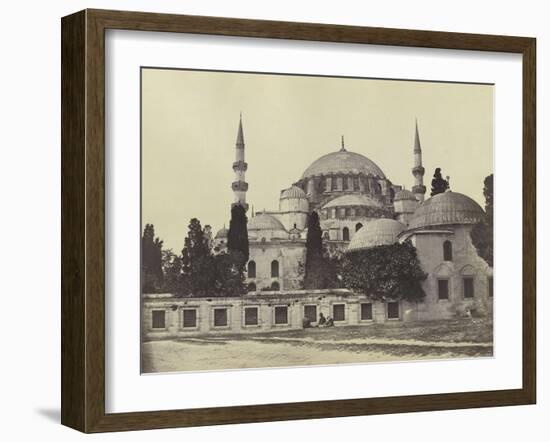 La Suleymaniye-Felice Beato-Framed Giclee Print