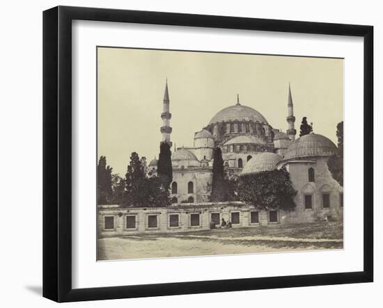 La Suleymaniye-Felice Beato-Framed Giclee Print