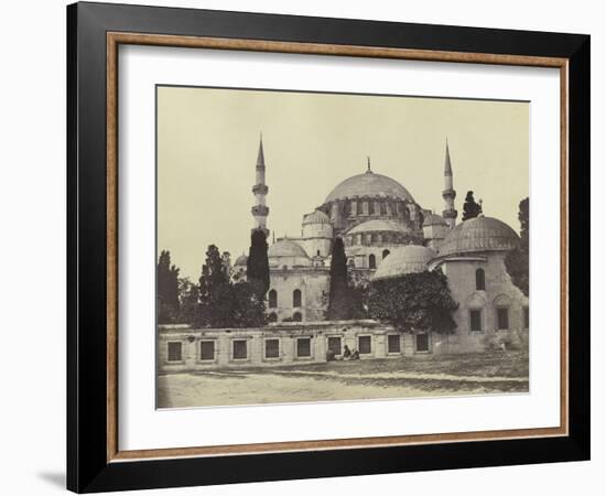 La Suleymaniye-Felice Beato-Framed Giclee Print