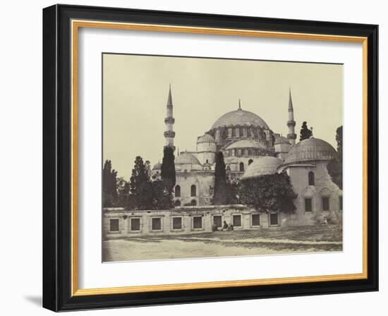 La Suleymaniye-Felice Beato-Framed Giclee Print
