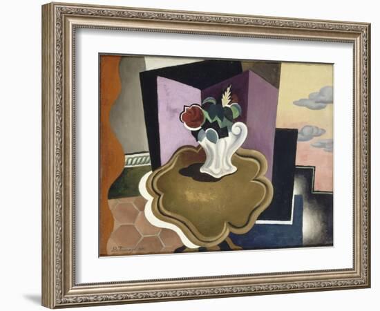 La table Louis-Philippe-Roger de La Fresnaye-Framed Giclee Print