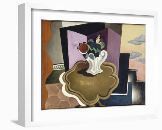 La table Louis-Philippe-Roger de La Fresnaye-Framed Giclee Print