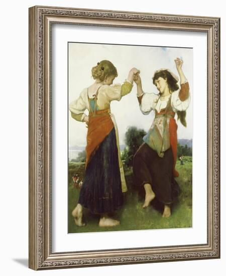 La Tarantella, 1879-Léon Jean Basile Perrault-Framed Giclee Print