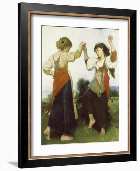 La Tarantella, 1879-Léon Jean Basile Perrault-Framed Giclee Print