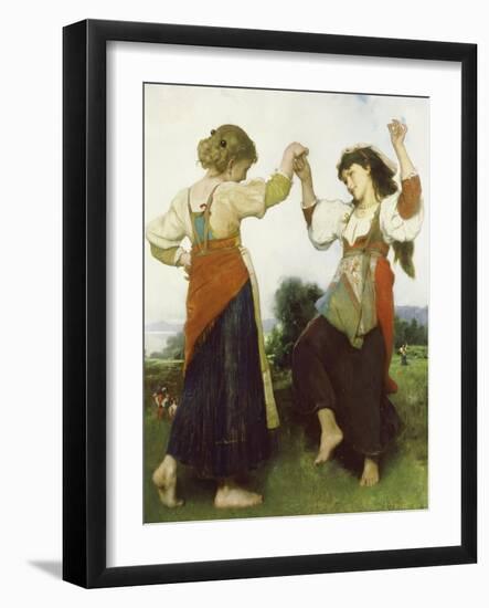 La Tarantella, 1879-Léon Jean Basile Perrault-Framed Giclee Print