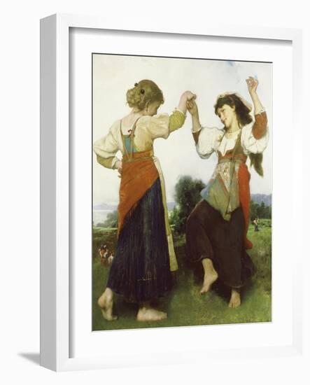 La Tarantella, 1879-Léon Jean Basile Perrault-Framed Giclee Print