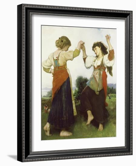 La Tarantella, 1879-Léon Jean Basile Perrault-Framed Giclee Print